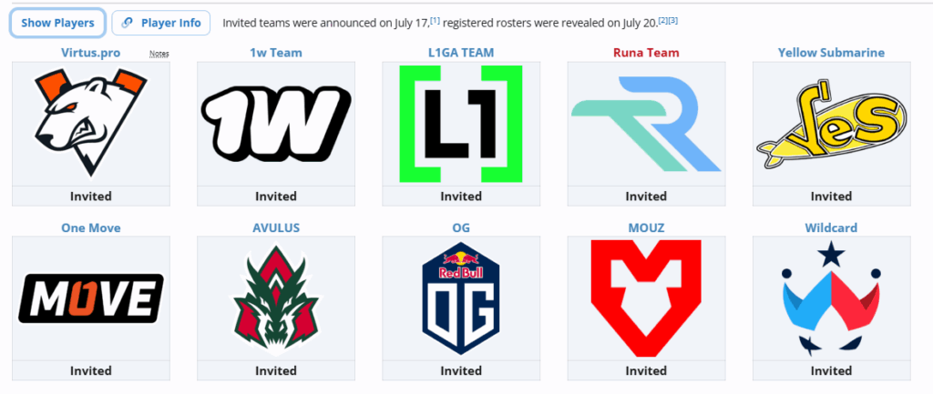 FISSURE Universe: Episode 6 Teams